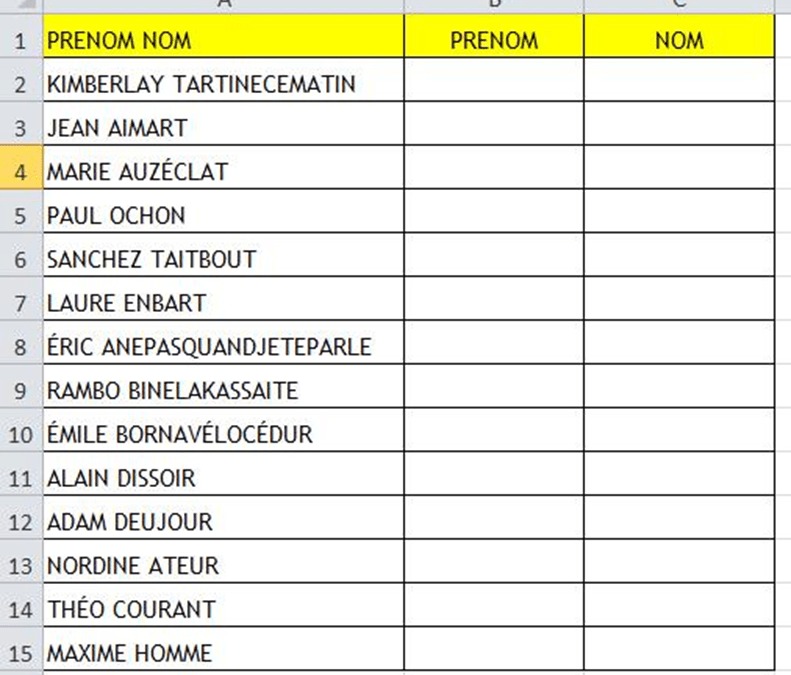 Comment Manipuler Du Texte Avec Des Fonctions Sur Excel ?