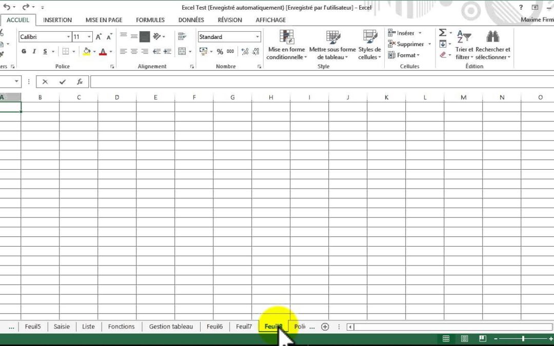 Feuille De Calcul