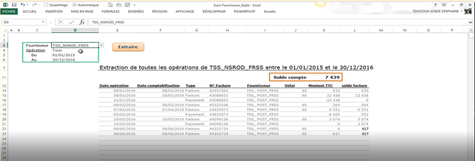 ᐉ Formule À Utiliser Pour Suivi Fournisseurs | SOS Excel