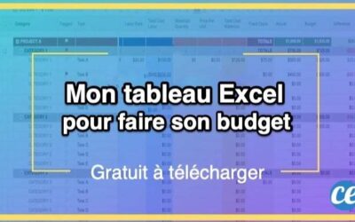 Mon Tableau Excel Gratuit À Télécharger Pour Faire Votre Budget Facilement