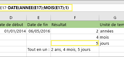 Comment Calculer Un Délai Entre Deux Dates Sur Excel ?