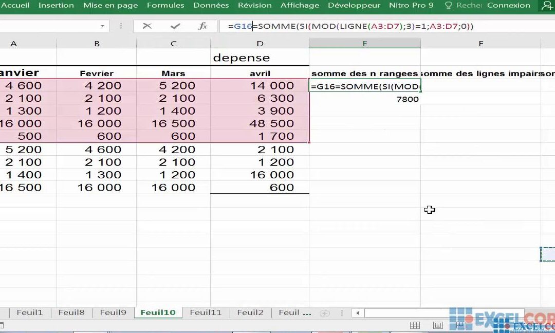 ᐉ Comment utiliser la fonction est.impair dans excel pour faire des