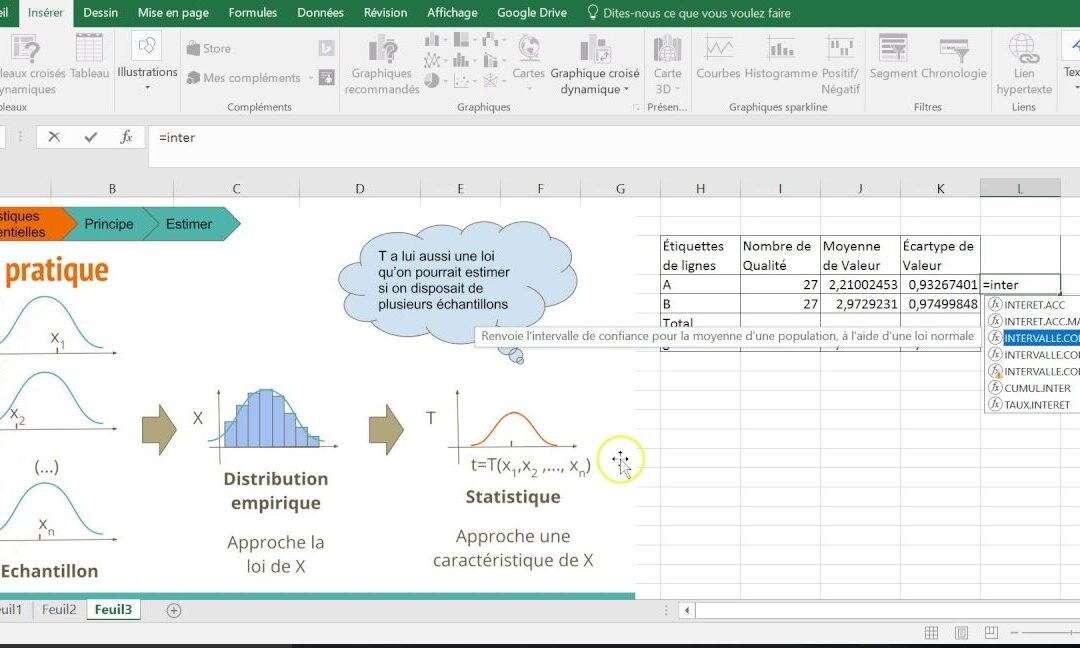 Comment utiliser stdeva en excel pour analyser la variabilité des données